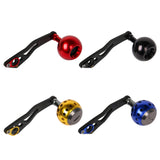 Maxbell Spinning Reel Handle Fishing Spinning Reel Handle Sturdy Fishing Reel Handle Blue with hole