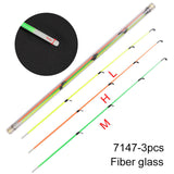 Maxbell Maxbell 3x Carp Rod Half Raft Tip Repair Fishing Pole Accessories Feeder Fishing Rod 3Pcs 7147 fiberglass