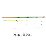 Maxbell Maxbell 3x Carp Rod Half Raft Tip Repair Fishing Pole Accessories Feeder Fishing Rod 3Pcs 7147 fiberglass