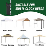 Maxbell Weight Sand Bag Gazebo Sand Weight Bag for Outdoor RV Awning Beach Canopies