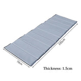 Maxbell Maxbell Thick Camping Sleeping Pad Folding Portable Beach Mat for Park Hiking Garden Gray 1.5cm Thickness