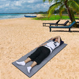 Maxbell Maxbell Thick Camping Sleeping Pad Folding Portable Beach Mat for Park Hiking Garden Gray 1.5cm Thickness