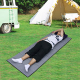 Maxbell Maxbell Thick Camping Sleeping Pad Folding Portable Beach Mat for Park Hiking Garden Gray 1.5cm Thickness