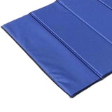 Maxbell Thick Camping Sleeping Pad Folding Portable Beach Mat for Park Hiking Garden Blue 1.5cm Thickness