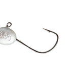 Maxbell 20x Elliptical Shape Fishing Hooks Fishing Equipment Metal Baits Attachments 3.5g