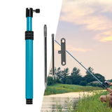 Maxbell Fishing Pole Holder Fish Tool Sturdy Fishing Rod Bracket for Lake Ground Sea Blue