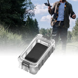 Maxbell Fishing Tackle Box Compact Mini Storage Case Fishing Accessories Storage Box Black