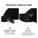 Maxbell Fishing Sunglasses Eyewear Sun Protection Glasses for Driving Outdoor Hiking