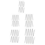 Maxbell Maxbell Fibreglass Tent Poles Replacement Black Pre Assembled Tent Poles for Camping 3.2m Single Person