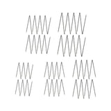 Maxbell Maxbell Fibreglass Tent Poles Replacement Black Pre Assembled Tent Poles for Camping 3.2m Single Person