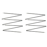 Maxbell Maxbell Fibreglass Tent Poles Replacement Black Pre Assembled Tent Poles for Camping 3.2m Single Person