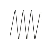 Maxbell Maxbell Fibreglass Tent Poles Replacement Black Pre Assembled Tent Poles for Camping 3.2m Single Person