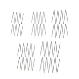 Maxbell Maxbell Fibreglass Tent Poles Replacement Black Pre Assembled Tent Poles for Camping 3.2m Single Person