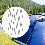 Maxbell Maxbell Fibreglass Tent Poles Replacement Black Pre Assembled Tent Poles for Camping 3.4m 2 Person