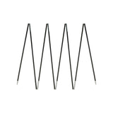 Maxbell Maxbell Fibreglass Tent Poles Replacement Black Pre Assembled Tent Poles for Camping 3.4m 2 Person