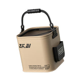 Maxbell Fishing Bucket Thick Foldable Fishing Lures Bucket for Outdoor Hiking Fishing 13L