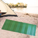 Maxbell Foldable Sleeping Pad Soft Picnic Yoga Mat for Traveling Backpacking Outdoor Green