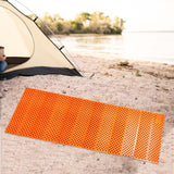Maxbell Foldable Sleeping Pad Soft Picnic Yoga Mat for Traveling Backpacking Outdoor Orange
