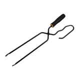 Maxbell Campfire Tongs Portable with Handle Compact Fire Tongs for BBQ Grill Camping