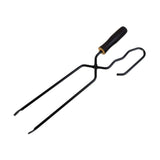 Maxbell Campfire Tongs Portable with Handle Compact Fire Tongs for BBQ Grill Camping