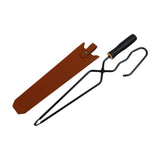 Maxbell Campfire Tongs Heavy Duty Compact Sturdy Fire Tongs for Picnic Grill Camping