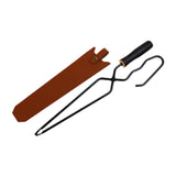 Maxbell Campfire Tongs Heavy Duty Compact Sturdy Fire Tongs for Picnic Grill Camping