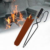 Maxbell Campfire Tongs Heavy Duty Compact Sturdy Fire Tongs for Picnic Grill Camping
