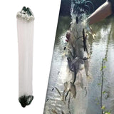 Maxbell Cast Nets for Fishing Heavy Duty Casting Net Handmade Hand Throw Fishing Net 8M