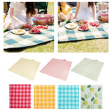 Maxbell Picnic Blanket Portable Sleeping Pad for Barbecue Family Outings Backpacking non woven yellow