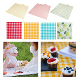 Maxbell Picnic Blanket Portable Sleeping Pad for Barbecue Family Outings Backpacking non woven yellow