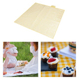 Maxbell Picnic Blanket Portable Sleeping Pad for Barbecue Family Outings Backpacking non woven yellow