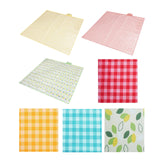 Maxbell Picnic Blanket Portable Sleeping Pad for Barbecue Family Outings Backpacking non woven yellow