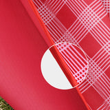 Maxbell Picnic Blanket Portable Sleeping Pad for Barbecue Family Outings Backpacking Oxford cloth  red