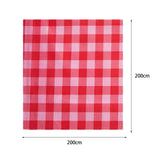 Maxbell Picnic Blanket Portable Sleeping Pad for Barbecue Family Outings Backpacking Oxford cloth  red