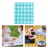 Maxbell Picnic Blanket Portable Sleeping Pad for Barbecue Family Outings Backpacking Oxford cloth blue