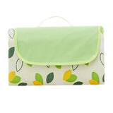 Maxbell Picnic Blanket Portable Sleeping Pad for Barbecue Family Outings Backpacking Oxford cloth leaf