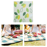 Maxbell Picnic Blanket Portable Sleeping Pad for Barbecue Family Outings Backpacking Oxford cloth leaf