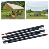 Maxbell Tarp Poles Adjustable Versatile Awning Support Pole for Awning Beach Shelter