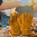 Maxbell Grilling Gloves Portable Cooking Mitts Oven Gloves for Cooking Home Barbecue