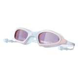 Maxbell Swim Goggles Wide Vision Portable Lightweight Comfortable Swimming Goggles Pink