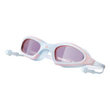 Maxbell Swim Goggles Wide Vision Portable Lightweight Comfortable Swimming Goggles Pink