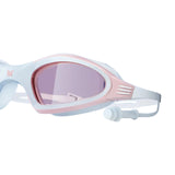 Maxbell Swim Goggles Wide Vision Portable Lightweight Comfortable Swimming Goggles Pink