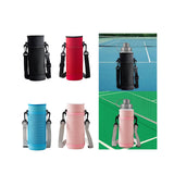 Maxbell Insulated Bottle Sleeve Phone Holder with Strap Neoprene Material Black