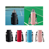 Maxbell Insulated Bottle Sleeve Phone Holder with Strap Neoprene Material Black