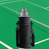 Maxbell Insulated Bottle Sleeve Phone Holder with Strap Neoprene Material Black
