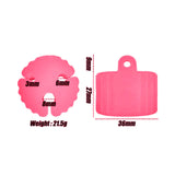 Maxbell Maxbell Fishing Rod Fixed Ball Pole Clip Fishing Rod Holder for Outdoor Boat Fishing Pink