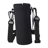 Maxbell Water Bottle Carrier Drink Bottle Bag for Outdoor Activities Black S