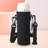 Maxbell Water Bottle Carrier Drink Bottle Bag for Outdoor Activities Black S