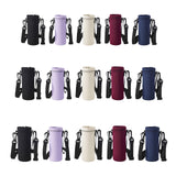 Maxbell Water Bottle Carrier Drink Bottle Bag for Outdoor Activities Black S