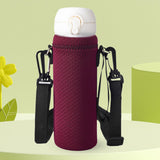 Maxbell Water Bottle Carrier Drink Bottle Bag for Outdoor Activities Red S